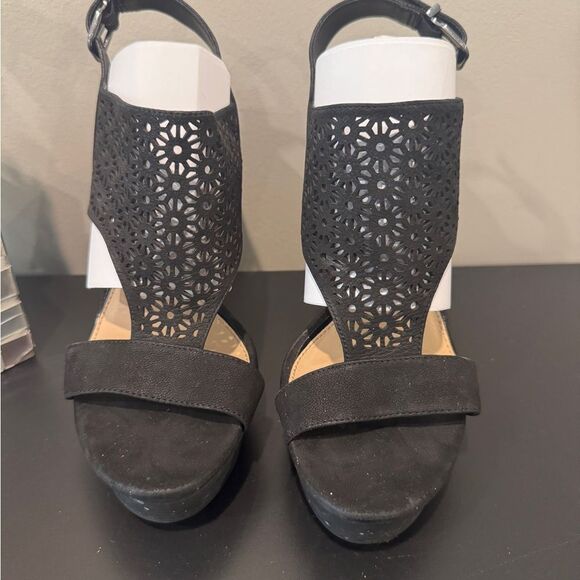 Designer & Trendy Heel/Sandal Lot – 10 Pairs Jessica Simpson, TOMS & More - Picture 9 of 10